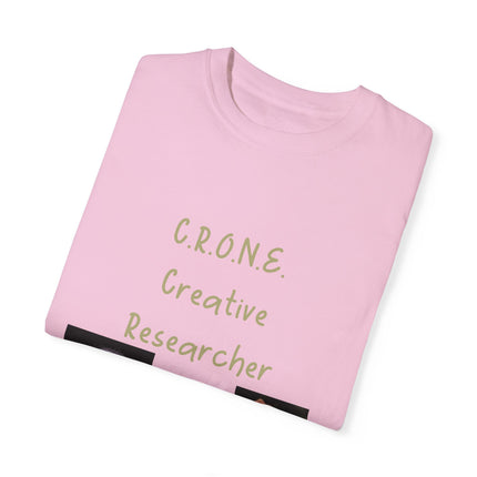 C.R.O.N.E. Tee – Wisdom & Wit Design | Garment-Dyed Comfort