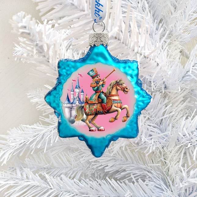 Horseman Mercury Glass Ornaments by G. Debrekht - Christmas Décor - 776031-0