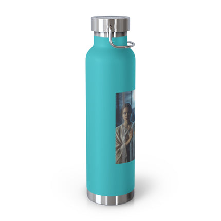 Mystical Copper Flask – 22oz Insulated Bottle with Wiccan Charm
