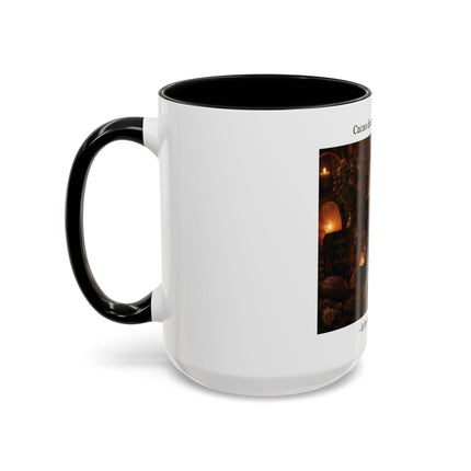 Cacao Brings Me Home Accent Coffee Mug – Cozy Ritual Hot Chocolate Gift (11/15oz)