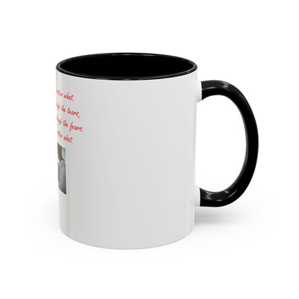 Accent Coffee Mug — 'Together Forever' Romantic Photo Mug (11/15oz)