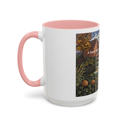 Samhain Pumpkin Spice Accent Coffee Mug — Autumn Harvest 11/15oz