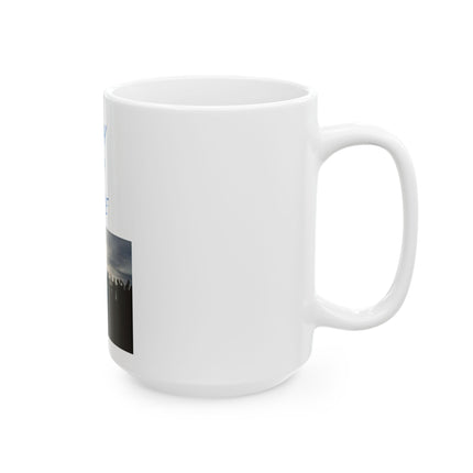 Pray for Peace Ceramic Mug — Inspirational Photo Coffee Cup (11oz/15oz)