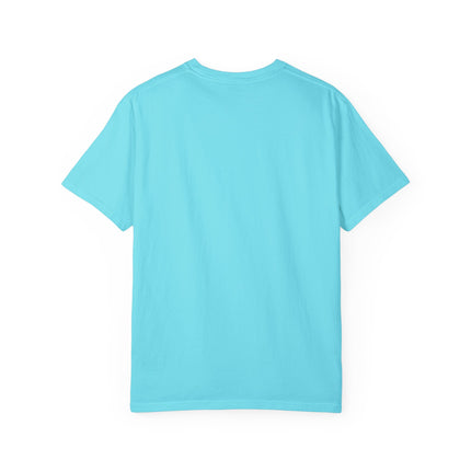 Zen Floral T-Shirt – “A Flower Just Blooms” Floral Quote Tee