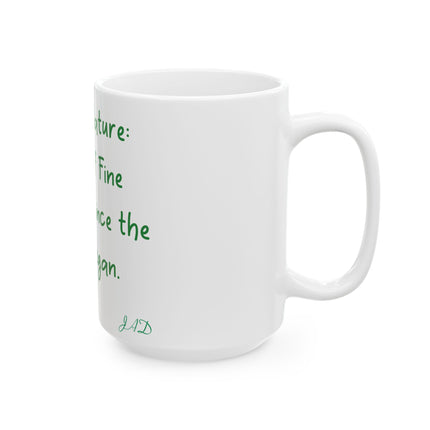 Mother Nature Mug – 15oz Ceramic Cup for Nature & Scent Lovers