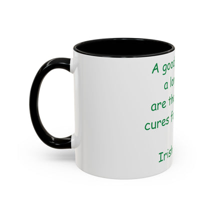 Inspirational Coffee Cup – Irish Wisdom – 11oz Accent Mug