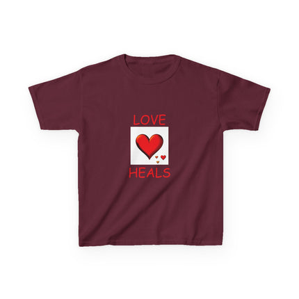 Kids Love Heals T-Shirt – Uplifting Cotton Tee for Everyday Joy