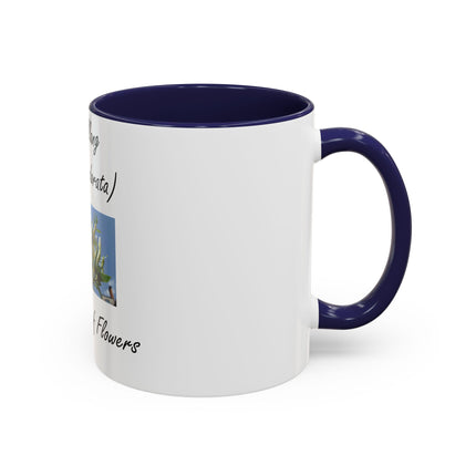 Ylang Ylang Coffee Mug – 11oz “Flower of Flowers” Ceramic Cup