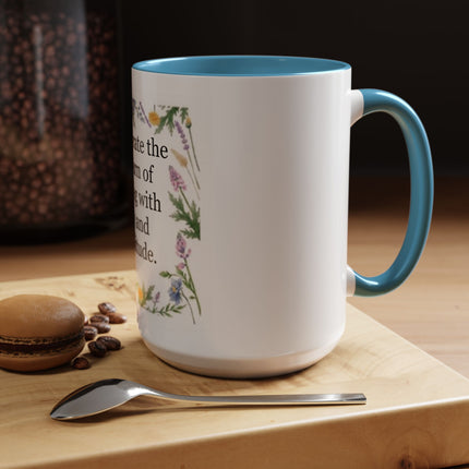 Spring Gratitude Coffee Mug — "Celebrate the return of spring with joy and gratitude"