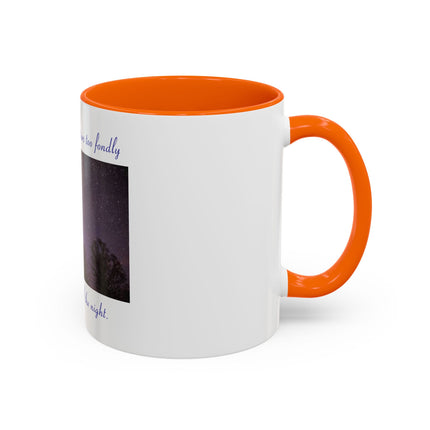 Starry Night Coffee Mug — “I have loved the stars too fondly” Accent Mug