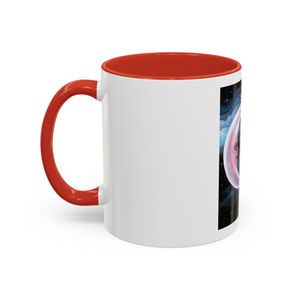 Moonlit Cat Coffee Mug — Whimsical Night Sky Art for Cat Lovers (11/15oz)