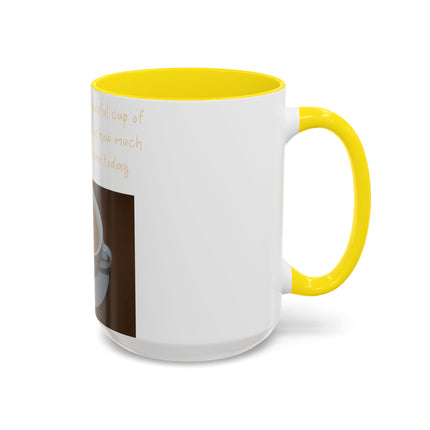 Funny Tea Mug – “Lie to Me” Motivational Accent Ceramic – 15oz