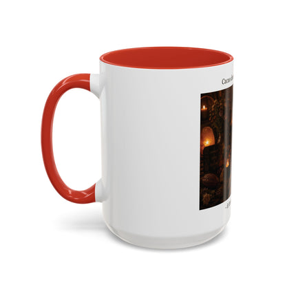 Cacao Brings Me Home Accent Coffee Mug – Cozy Ritual Hot Chocolate Gift (11/15oz)