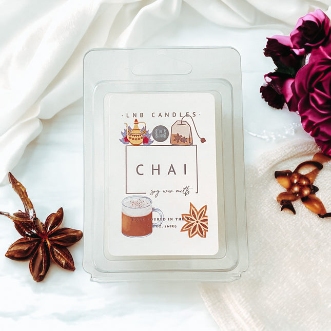 Chai Scent Soy Wax Melts Clean Ingredients 3 PACK-0
