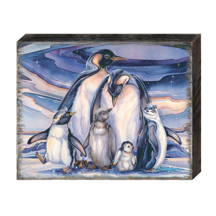 Sno Buddy Like you Wooden Wall Art by J. Bergsma - Nature Wildlife Decor - 85922659B-JB-4