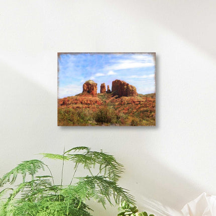 Canyon Art Wooden Wall Art by Nature Wonders - Nature Wildlife Decor  - 95367B-3