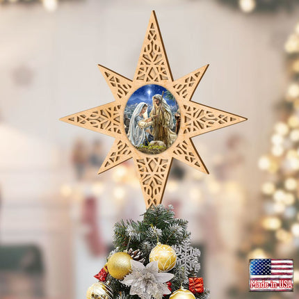 Glory To God Tree Topper by D. Gelsinger - Christmas Decor - 89483-DG-2