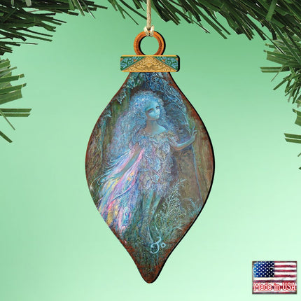 Forest Fairy Wooden Ornaments by Josephine Wall - Christmas Decor - 845620-JW-1