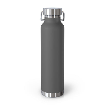 ‘No Worries Only Meow’ – 22oz Copper Bottle for Cat Lovers
