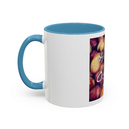 Ostara Coffee Mug – "Happy Ostara" Accent Easter Spring Floral Mug (11/15oz)