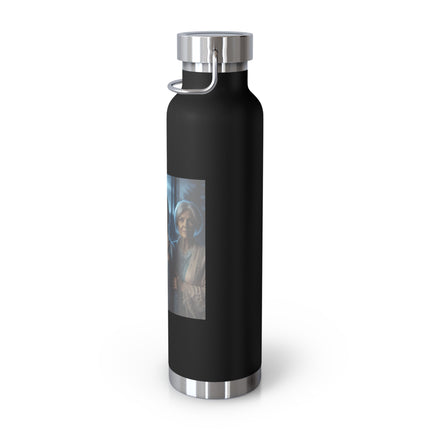 Mystical Copper Flask – 22oz Insulated Bottle with Wiccan Charm