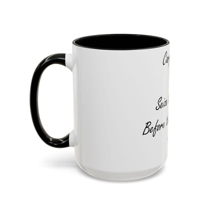 Carpe Diem Accent Mug – “Seize the Day… Before It Seizes You” – 15oz