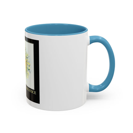 Happy Summer Solstice Coffee Mug — Sun Illustration Accent Mug (11/15oz)