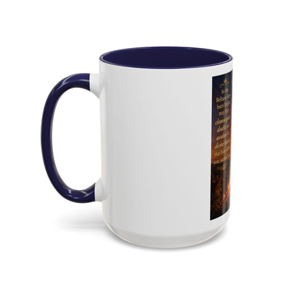 Mug — Pagan Bonfire Coffee Mug with Inspirational Beltane Quote