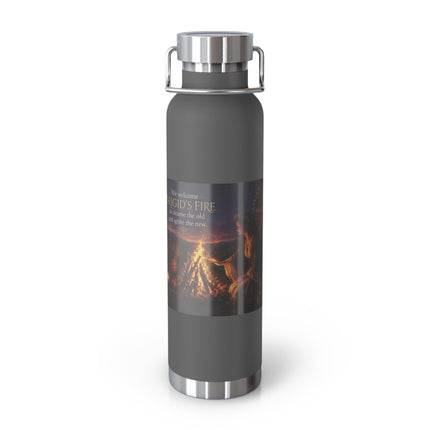 Brigid's Fire Insulated Bottle — 22oz Copper Vacuum Flask