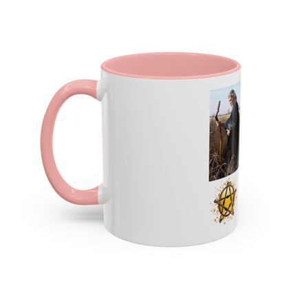 Witchcraft Quote Accent Coffee Mug — 'Male or Female, Young or Old' Pagan Witch Tribute