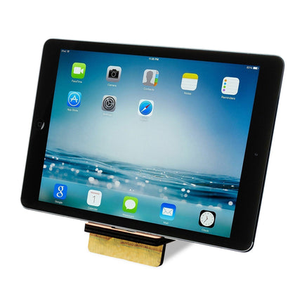 There Is No Place Like Home Cell Phone Stand Family Decor Wood Mobile Tablet Holder Charging Station Organizer - 892069-3