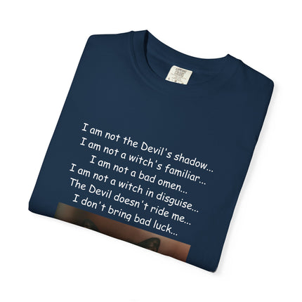 Unisex Cat-Themed T-Shirt – "Please Don't Hurt Me" Design