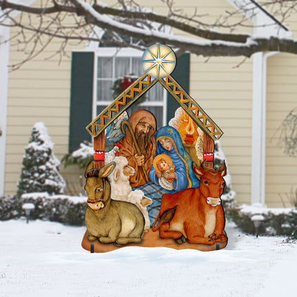 Nativity Outdoor Décor by G. DeBrekht - Nativity Holiday Décor - 8114030F-0