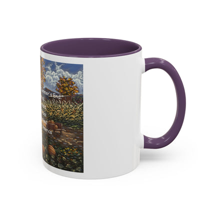Samhain Pumpkin Spice Accent Coffee Mug — Autumn Harvest 11/15oz