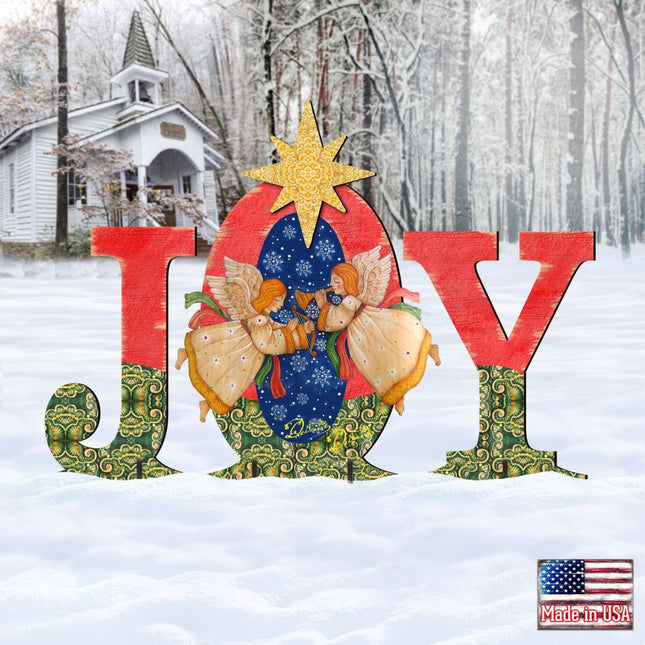 Joy Angels Outdoor Nativity Set  by G. DeBrekht - Nativity Holiday Décor - 8121455F-S3M-0