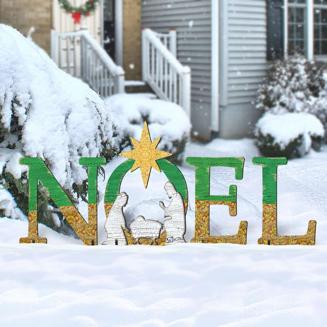 Noel Outdoor Nativity Set  by G. DeBrekht - Nativity Holiday Décor - 8121457F-S4L-0