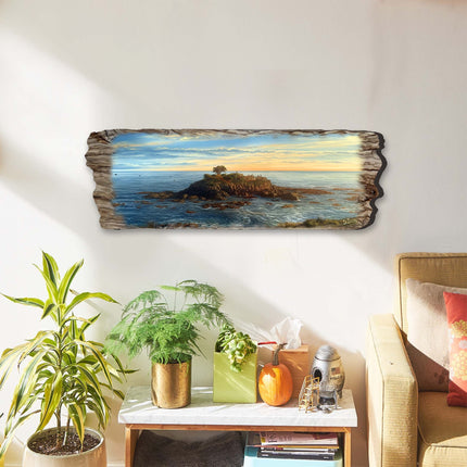 Ocean View Wooden Wall Art by G. DeBrekht Coastal Decor - 8491104W-0