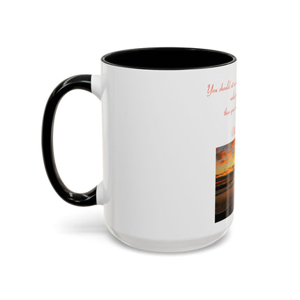Meditation Quote Coffee Mug — "If you should sit in meditation 20 minutes a day..."
