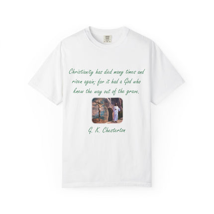 Inspirational Quote T-Shirt - G.K. Chesterton Design