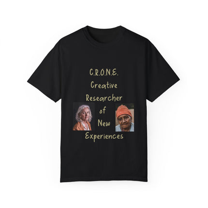 C.R.O.N.E. Tee – Wisdom & Wit Design | Garment-Dyed Comfort