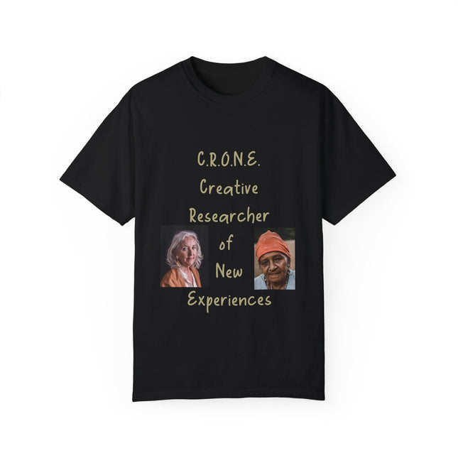 C.R.O.N.E. Tee – Wisdom & Wit Design | Garment-Dyed Comfort