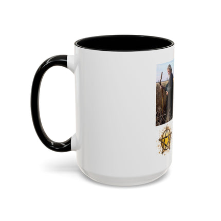 Witchcraft Quote Accent Coffee Mug — 'Male or Female, Young or Old' Pagan Witch Tribute