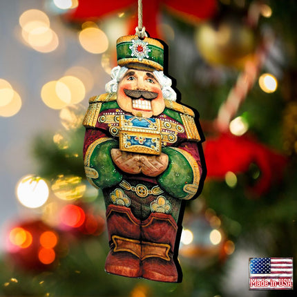 Nutcracker Wooden Ornaments Christmas by G. DeBrekht - Christmas Decor - 8153313-2