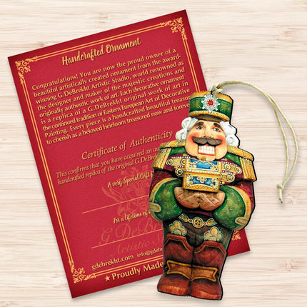 Nutcracker Wooden Ornaments Christmas by G. DeBrekht - Christmas Decor - 8153313-3