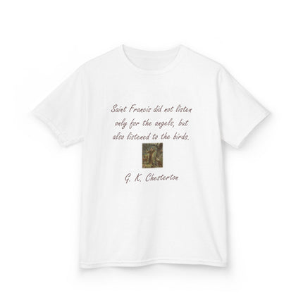 Kids Graphic Tee – Saint Francis & Animals – Unisex Fit