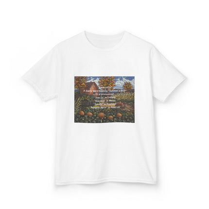 Inspirational Kids Heavy Cotton Tee - Cozy & Uplifting Design for Everyday Wear