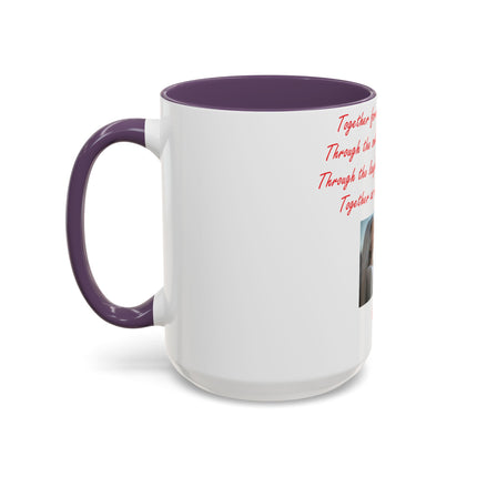 Romantic Coffee Mug – “Together Forever” – 15oz Ceramic