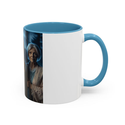 Triple Goddess Accent Mug – 11oz Ceramic Cup for Mystical Women