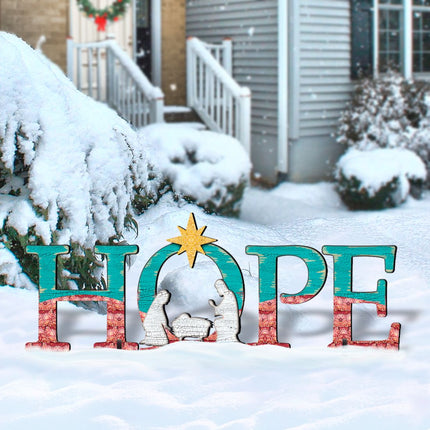 Hope Outdoor Nativity Set by G. DeBrekht - Nativity Holiday Decor - 8121460F-S4L-2