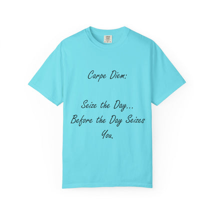Inspirational Unisex T-Shirt - 'Carpe Diem: Seize the Day'